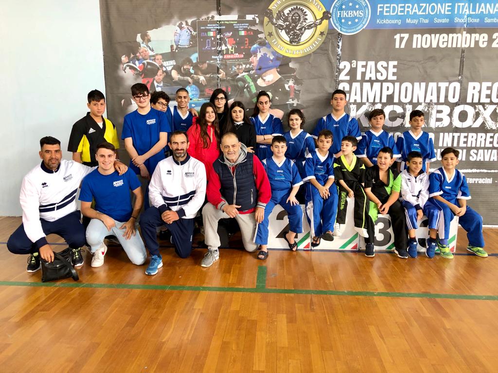 Seconda fase campionato regionale di kick boxing